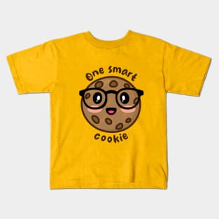 One smart cookie (on light colors) Kids T-Shirt